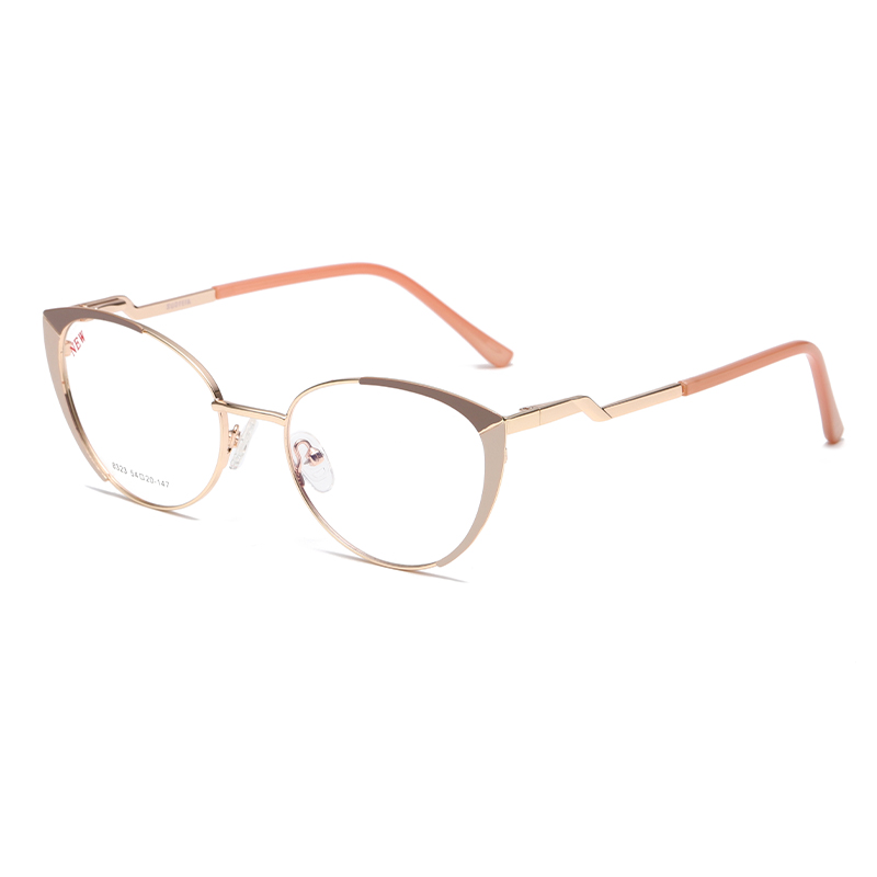 Cat Eye Splice Frame Anti Blue Light Prescription Glasses