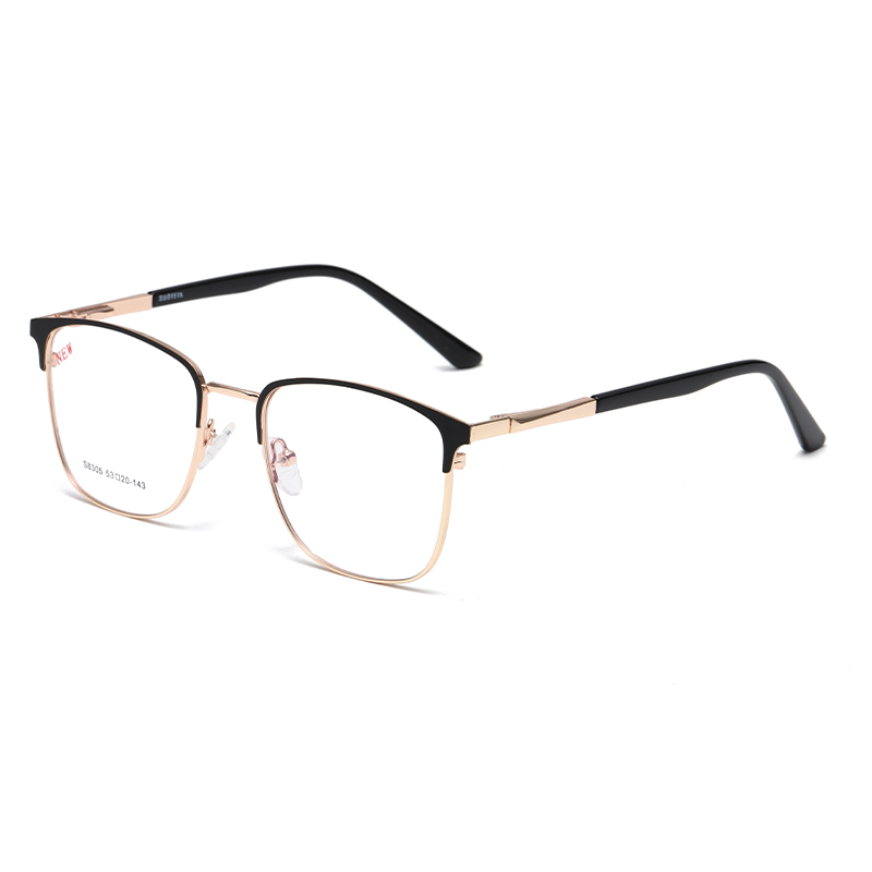 Fashion Anti Eye Strain Square Prescription Reading Glasses