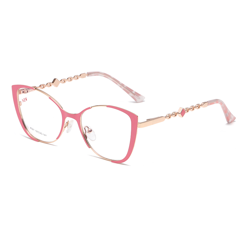 Anti-blue Light Cat Eye Optical Prescription Glasses