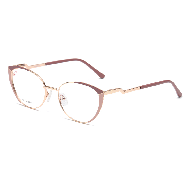 Cat Eye Splice Frame Anti Blue Light Prescription Glasses