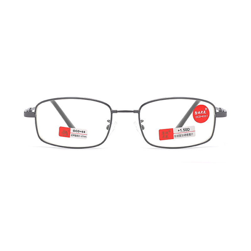 Fashion Memory Alloy Anti Blue Light Fashion Reading Glasses Men